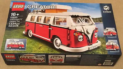 Buy LEGO Creator Expert Volkswagen T1 Camper Van (10220) BNIB PF24 Delivery • 170£