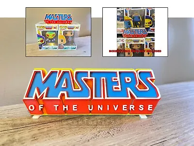 Buy Masters Of The Universe He-Man 80s MOTU Logo - He-man Themed Collectable Display • 14.99£