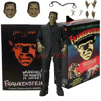Buy NECA Universal Monsters Frankenstein's 7'' PVC Action Figure Model Scebes Toy • 26.68£