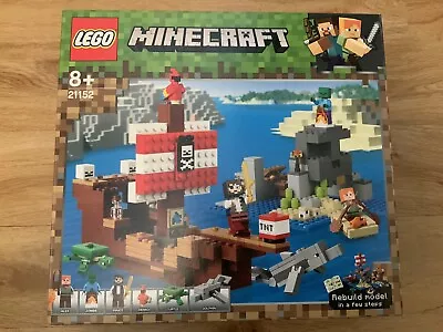 Buy LEGO - Minecraft - The Pirate Ship Adventure 21152 - New And Sealed • 58.99£