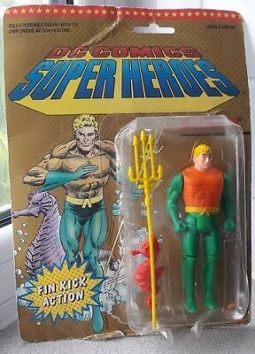 Buy DC Comics Super Heroes: Aquaman, Unopened, Toy Biz, 1990 (035112044154) • 14.95£