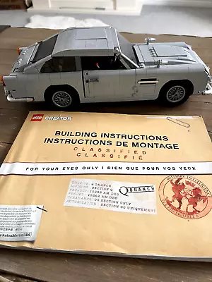 Buy Lego 10262 James Bond Aston Martin DB5 (Complete With Instructions) • 99.95£