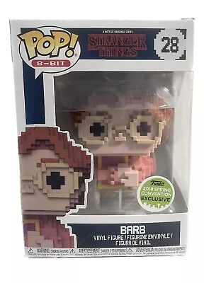 Buy Funko Pop! Barb 8-bit #28 Strange Things 2018 Spring Convention New Sealed • 25.69£