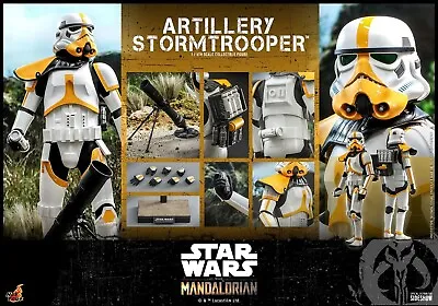 Buy STAR WARS Hot Toys Stormtrooper Artillery Mandalorian NEW UK • 170£