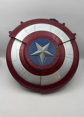 Buy Marvel Captain America Reveal Shield NERF Dart Gun Toy Hasbro Avengers Cos Play • 14.99£