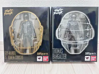 Buy Bandai S.H.Figuarts Daft Punk Thomas Bangalter Guy-Manuel Figure Set Of 2 New • 409.33£