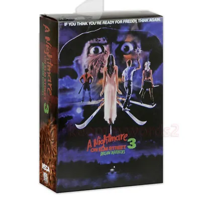 Buy NECA Freddy Krueger Nightmare On Elm Street 3 Dream 7  Action Figure Model Toys • 22.99£