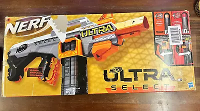 Buy NERF Ultra Select Fully Motorised Blaster 2 Clips 20 Darts Included New • 19.99£