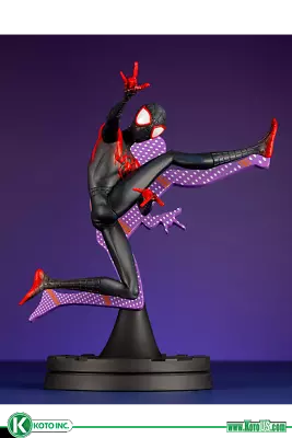 Buy Artfx+ Spider-man Into The Spiderverse Miles Morales Statue • 90.99£