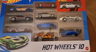 Buy 10-Car Pack Of 1:64 Scale Vehicles​, Gift For Collectors Hot Wheels • 13.49£