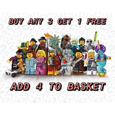 Buy Lego Minifigures Series 6 Pick Your Own Buy Any 3 Get 1 Free N/unopened • 10£