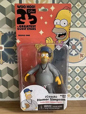 Buy The Simpsons Homer Simpson Coach Homer Series 1 Action Figure Neca • 19.99£