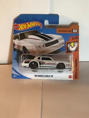 Buy Hot Wheels '86 Monte Carlo SS: Muscle Mania- 6/10. 196/250 (New In Box) • 3.49£