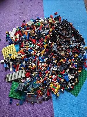 Buy Lego 5kg Job Lot Bundle 80's 90's 00's Mix.  Bricks, Spares, Parts... Lot #2 • 20£