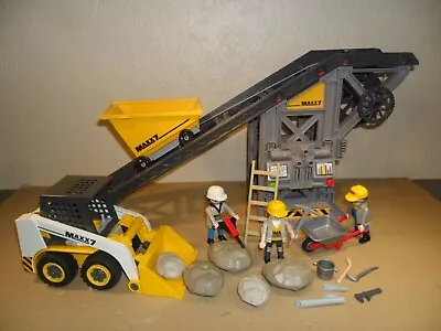 Buy PLAYMOBIL CONSTRUCTION QUARRY SET (Figures,Digger,Tools,Maxx 7) • 14.99£