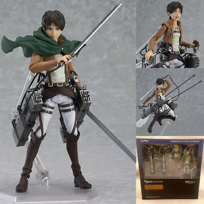 Buy 5.5  Anime Attack On Titan Figma 207 Eren Jaeger Action Figure Without Box • 14.39£