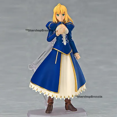 Buy FATE/STAY NIGHT Unlimited Blade Works Saber Dress Figma Action Figure Exclusive • 79.69£