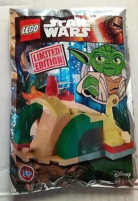 Buy Lego Disney Star Wars Limited Edition Yoda's Hut Polybag Foil 911614 New (2016) • 5.99£