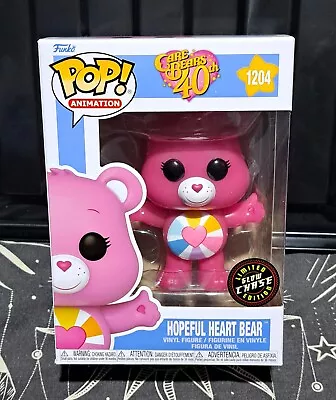 Buy Care Bear Funko Pop - Hopeful Heart Glow Chase  #1204 • 24.99£