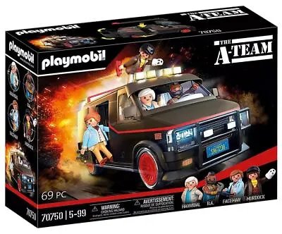 Buy Playmobil Set 70750 The A-Team Van Movie Car Collectible NEW Boxed • 155.93£