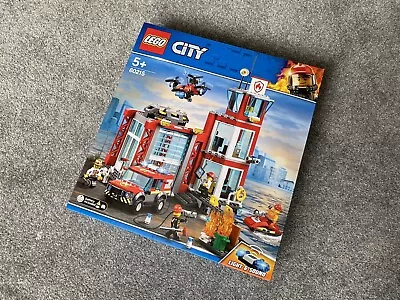 Buy Lego City Fire Station (60215) - Brand New In Sealed Box • 62.95£
