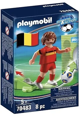 Buy Playmobil 70483 - Belgium Footballer • 6.50£