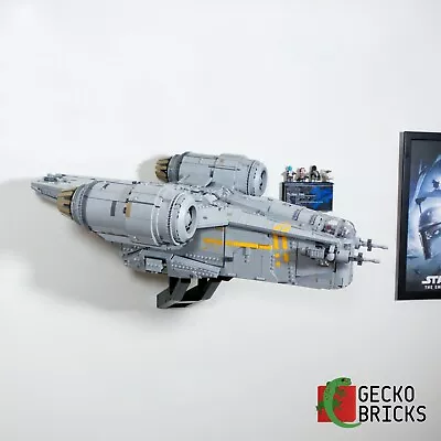Buy Gecko Bricks Wall Mount For Lego Star Wars The Razor Crest UCS 75331 • 50£