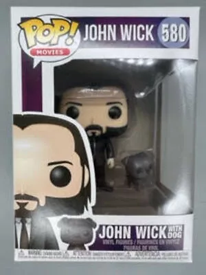 Buy Funko POP #580 John Wick (with Dog) - John Wick Damaged Box - Includes Protector • 19.49£