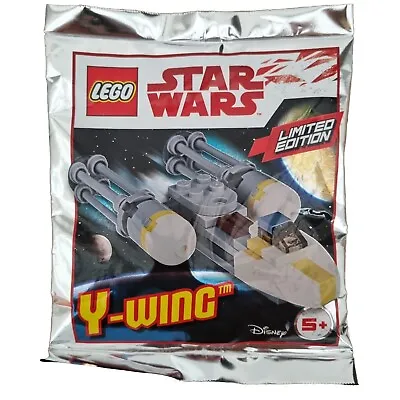 Buy Lego Disney Star Wars Limited Edition Y-wing Polybag Foil Bag 911730 New 2017 • 9.95£