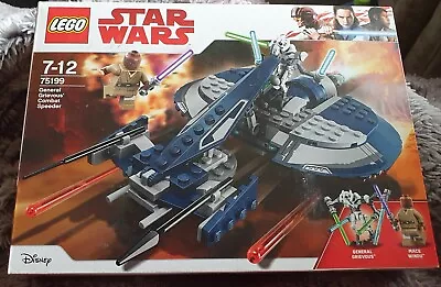 Buy Lego 75199 Star Wars General Grievous' Combat Speeder Sealed • 60£
