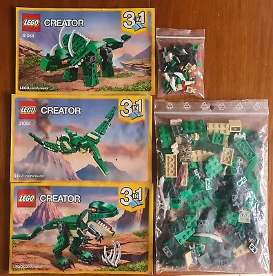 Buy LEGO Creator Mighty Dinosaurs - LEGO Set 31058 - 173/174 Parts • 5£