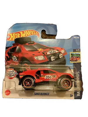 Buy Hot Wheels 2022 195/250, Rally Champs 2/5, Sand Burner, Red, *Combined Postage* • 2.50£