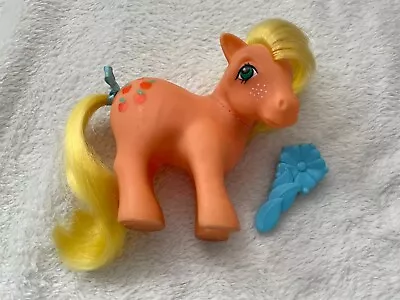 Buy Vintage G1 My Little Pony Applejack With Ribbon And Brush • 20£