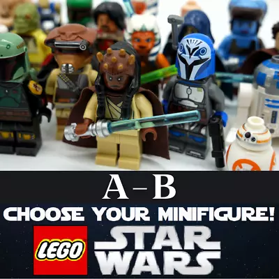 Buy A-B / Genuine LEGO Star Wars - Choose Your Minifigures! Rare, New & Used / A-B • 1.09£
