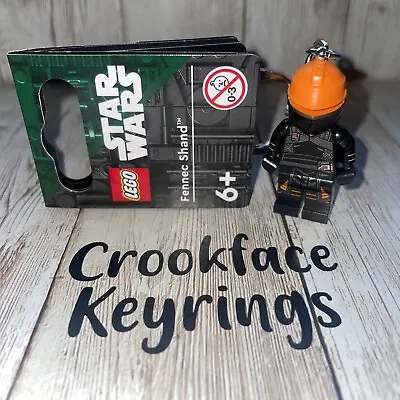 Buy Star Wars LEGO Keyring 854245 Fennec Shand Minifigure New 2023 • 2.99£