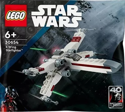 Buy LEGO Star Wars 30654 Return Of The Jedi 40th  X-Wing Starfighter New & Sealed • 5.99£