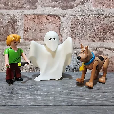 Buy Playmobil 70287 - Scooby Doo Dog & Shaggy & Ghost Figures - Playset • 9.99£