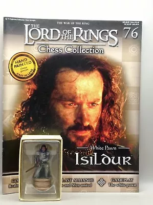 Buy Eaglemoss Lord Of The Rings Chess Collection Isildur Issue 76 With Magazine • 35£