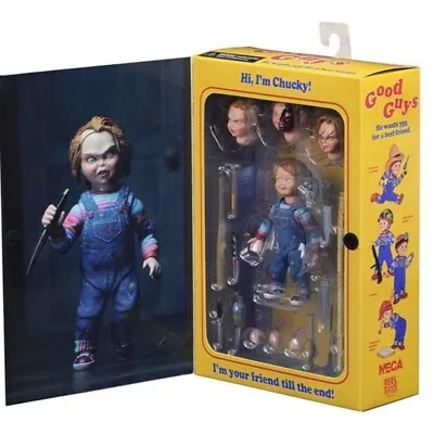 Buy NECA Chucky Good Guy Doll Child's Play Ultimate 4  Action Figure Doll Toy Boxed • 30.02£