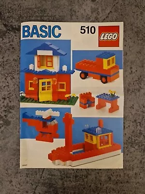 Buy Lego Vintage Instruction Manual 510 • 6£