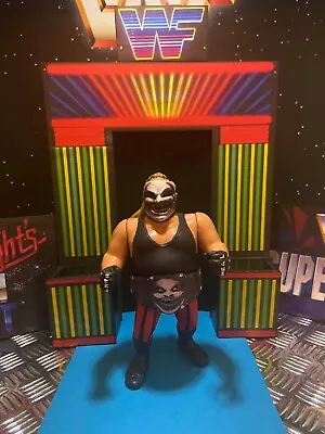 Buy WWF Hasbro The Fiend Bray Wyatt Custom Wrestling Figure WWE Retro With Foam Belt • 15£