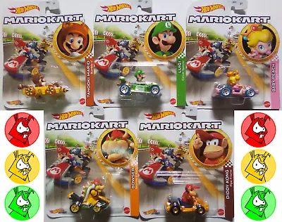 Buy Nintendo Super Mario Kart - Pick And Choose - Hot Wheels Diecast Figs And Karts • 6.50£