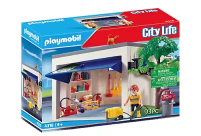 Buy Brand New Playmobil 4318 Garage - Sealed Box, Unopened - Rare Collectible Toy • 28.99£