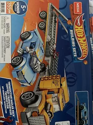 Buy MEGA Hot Wheels Muscle Bound Building Set With 355  • 26£