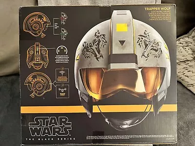 Buy Hasbro Star Wars The Black Series Trapper Wolf Electronic Helmet - F5549 • 49.95£