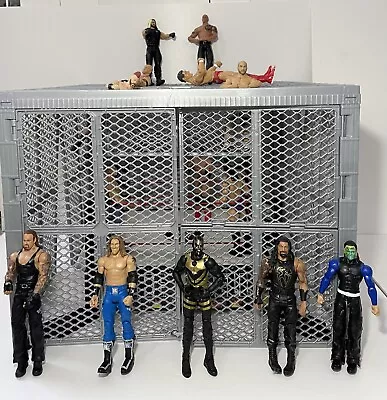 Buy Wwe Mattel Hell In A Cell & Ring Playset & 14 Wrestling Figures  • 179.99£