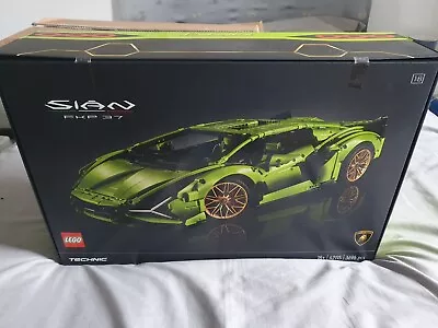 Buy Lego Lamborghini Sian FK37 1/8 Scale BRAND NEW UNOPENED 42115 • 275£