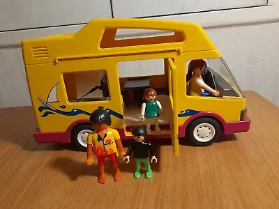 Buy Playmobil  Camper Van (1997)  PM97 3945  With 4 Figures • 9.50£