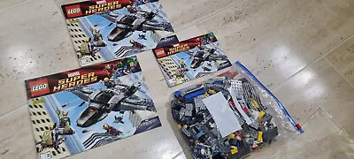 Buy LEGO Marvel Super Heroes 6869 Quinjet Aerial Battle - No Minifigures • 30£