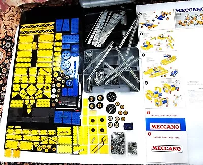 Buy Meccano Vintage Set Number 8 With Over 850 Pieces , Motor And Many Extras. • 40£